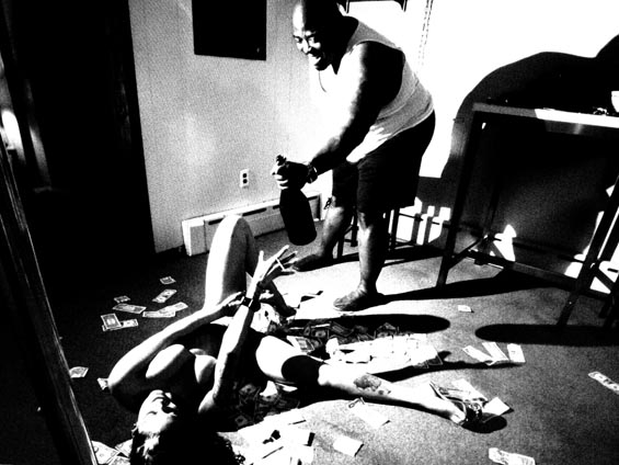 Nicole Baby and Pretty Pat Blackness From the series Crazy Bar in Philly...