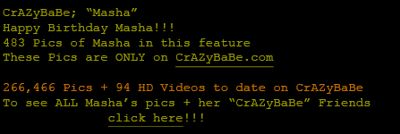 Enter CrazyBabe Here